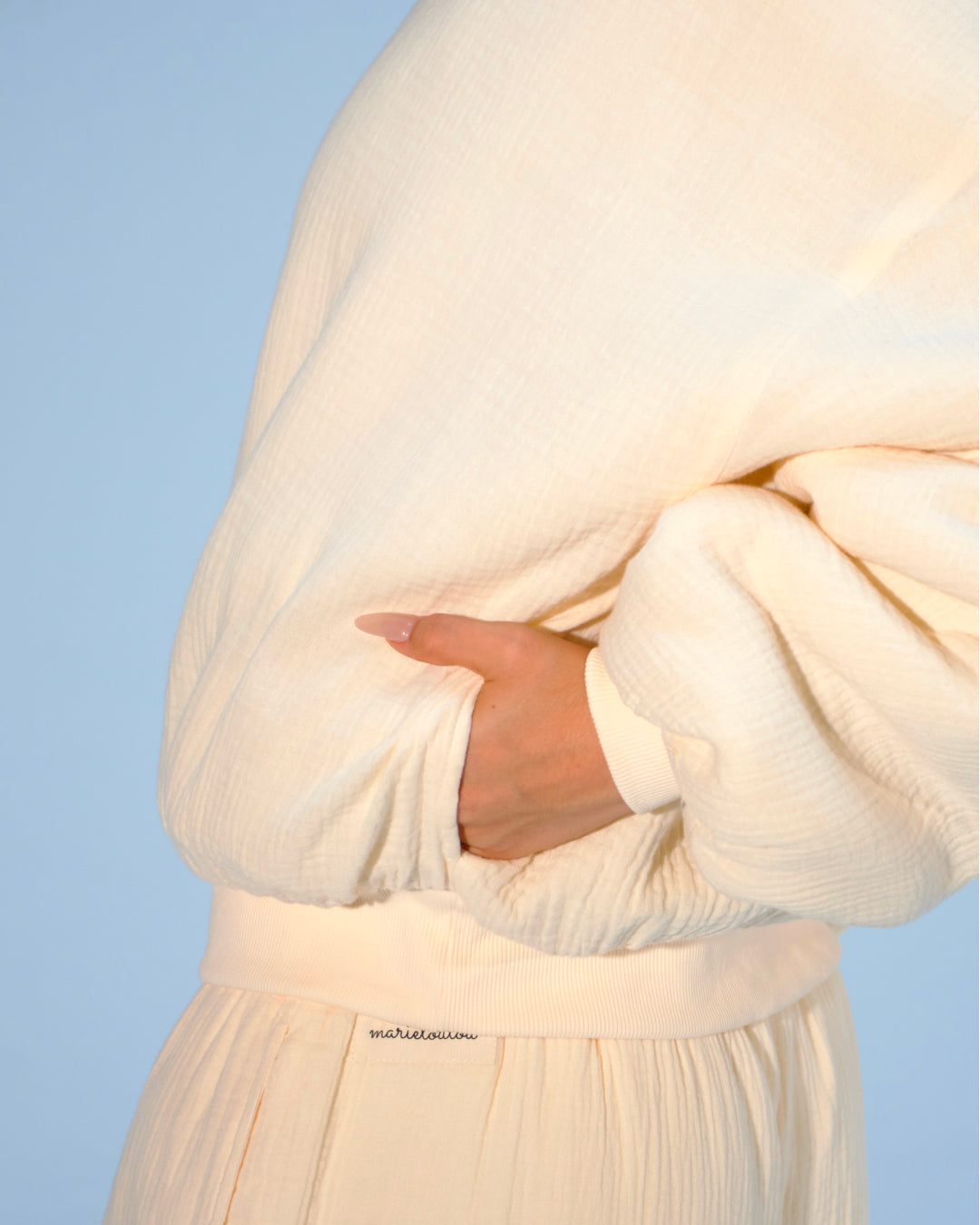 Homebody Blanket Hoodie - Beige