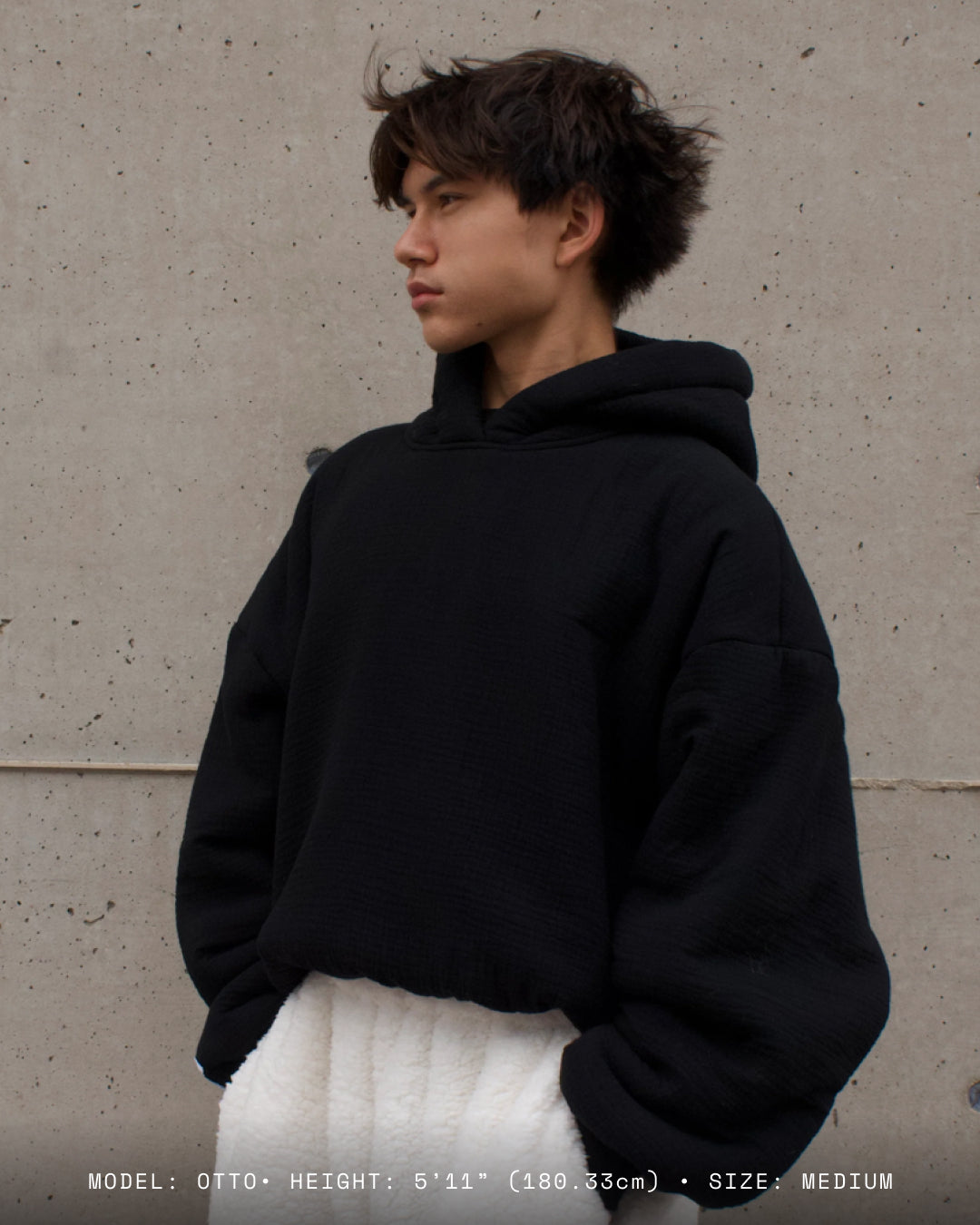 Homebody Blanket Hoodie - Black