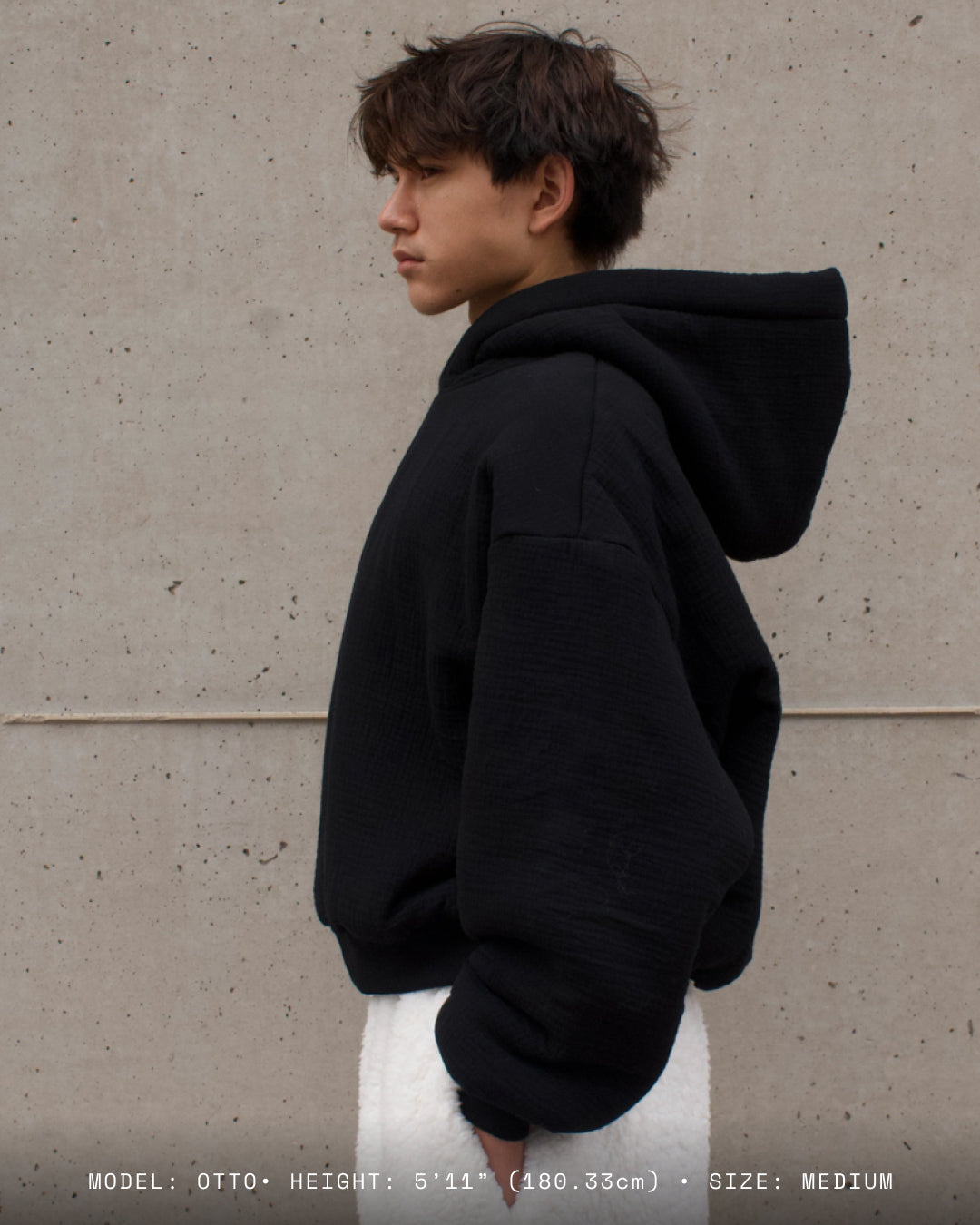 Homebody Blanket Hoodie - Black