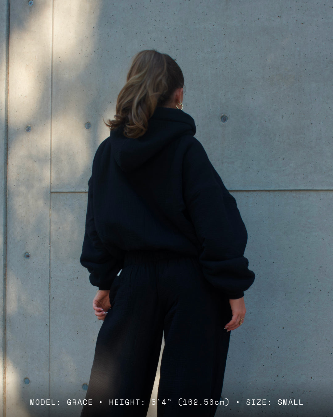 Homebody Blanket Hoodie - Black