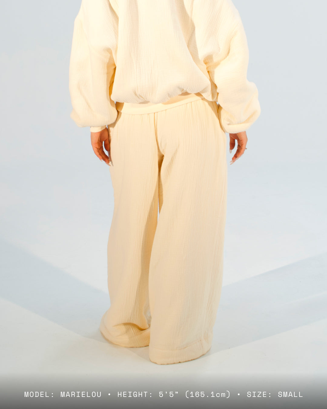Homebody Blanket Pants - Low Rise - Beige