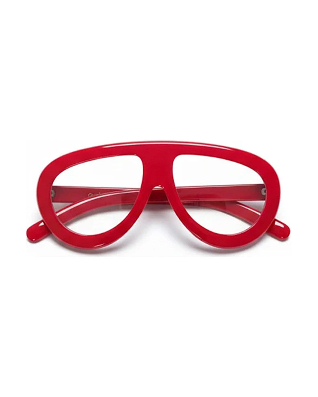 Gnarly Aviator Blue Light Glasses - Red