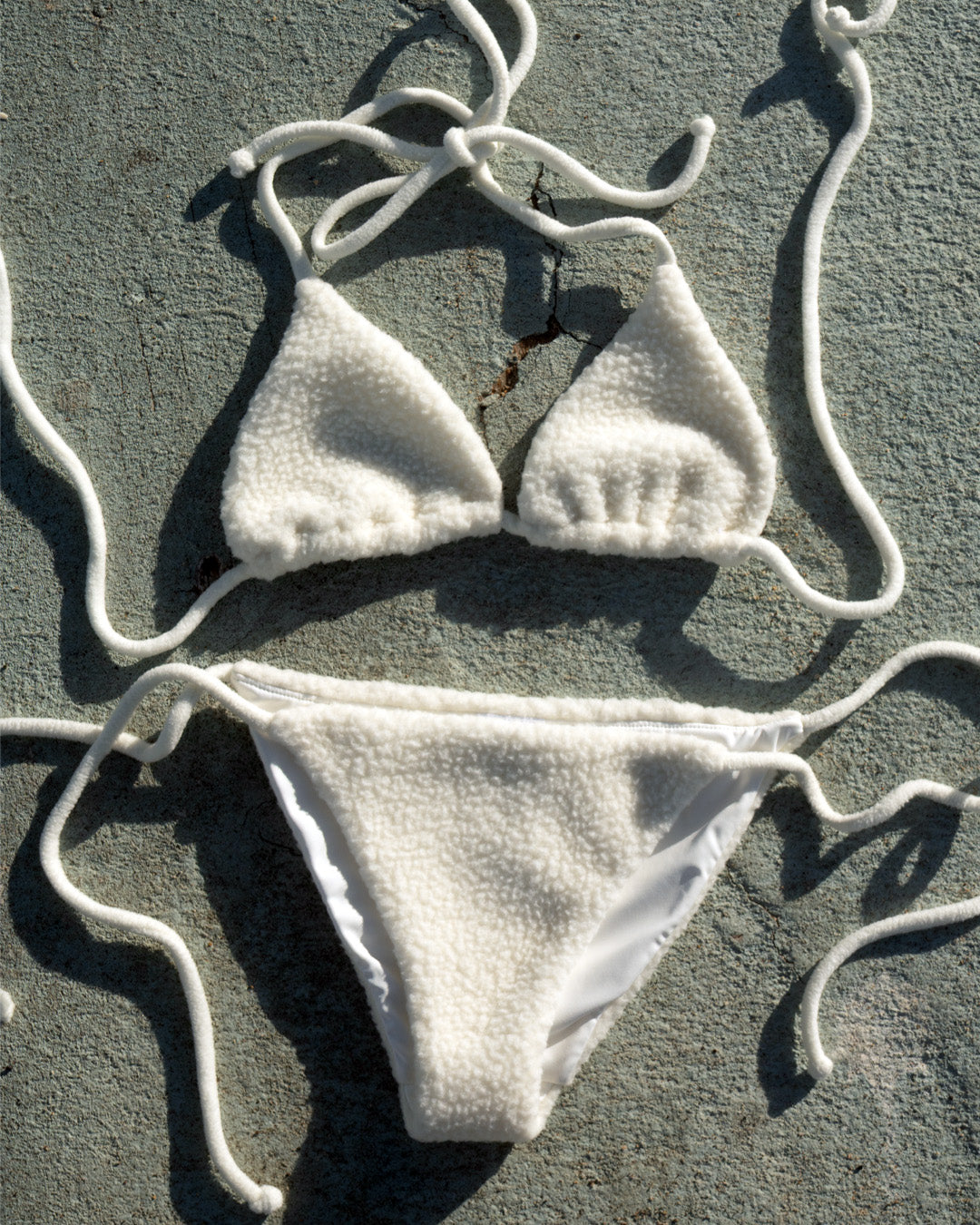 Limited Edition Sherpa Triangle Bikini Set